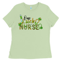 Matcha one lucky nurse Ladies Tee - BarkalooDesign