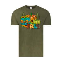 Vintage Olive hello fall Vintage Tee - JahusDesignShop