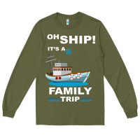 Army Green Oh Ship, It's My Birthday Long Sleeve Tee - Bettercallsaul