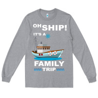 Heather Grey Oh Ship, It's My Birthday Long Sleeve Tee - Bettercallsaul