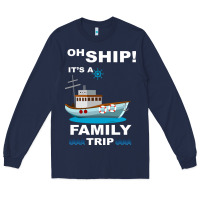 Navy Oh Ship, It's My Birthday Long Sleeve Tee - Bettercallsaul