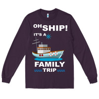 Plum Oh Ship, It's My Birthday Long Sleeve Tee - Bettercallsaul