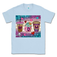 Dusty Blue Western Mom Coffee Cups Tumbler Classic Tee - BundleAndBundleShop