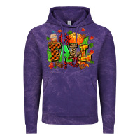 Cloud Purple its fall yall Vintage Hoodie - MaliasSmallBusiness