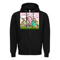 Black easter Zipper Hoodie - CowGirlArtShop