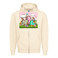 Sandshell easter Zipper Hoodie - CowGirlArtShop
