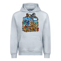 Heather Grey summer min Urban Hoodie - CowhideDigitalArt