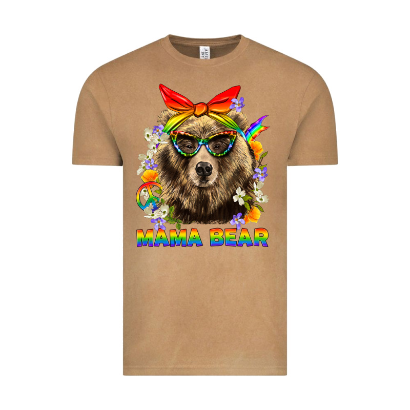 Mama Bear Pride Lgbtq+ Vintage Tee by BundleAndBundleShop | Teevron