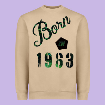 Born In 1963 Heavyweight Sweatshirt Designed By Bettercallsaul