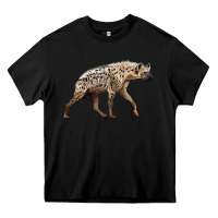 Black hyena Heavy Core Tee - LillyAllenDesigns