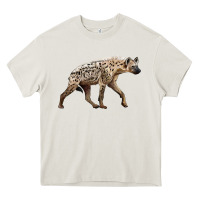 Cream hyena Heavy Core Tee - LillyAllenDesigns