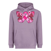 Lavender Cancer butterfly Heavyweight Hoodie - FaDigitalArtStudio