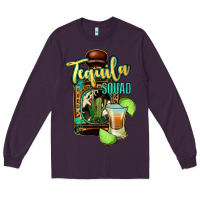 Plum Tequila Squad Long Sleeve Tee - Bettercallsaul