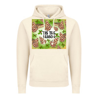 Vintage Artic tis the season christmas tree cake Vintage Hoodie - MaliasSmallBusiness