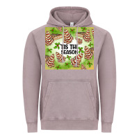 Vintage Zinc tis the season christmas tree cake Vintage Hoodie - MaliasSmallBusiness
