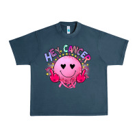 Midnight Navy hey cancer Urban Heavy Tee - JahusDesignShop