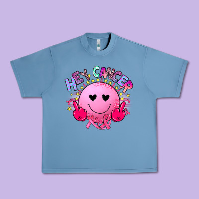 Hey Cancer Urban Heavy Tee Designed By Jahusdesignshop