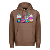 Chestnut pride lgbtq coffee cups Premium Hoodie - OliviaCreatesArt