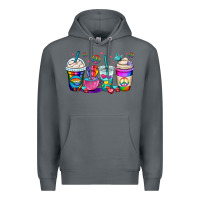 Rock pride lgbtq coffee cups Premium Hoodie - OliviaCreatesArt