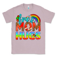 Lilac Pride LGBTQ Free Mom Hugs Classic Tee - BundleAndBundleShop