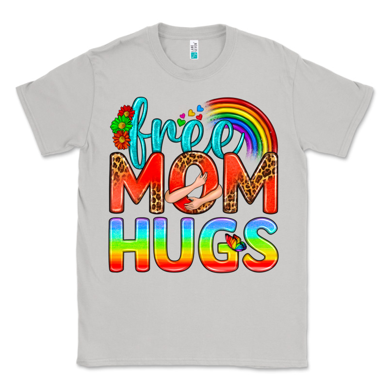 Pride Lgbtq Free Mom Hugs Classic Tee by BundleAndBundleShop | Teevron