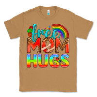 Toasted Coconut Pride LGBTQ Free Mom Hugs Classic Tee - BundleAndBundleShop