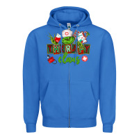 True Royal therapy claus Zipper Hoodie - CowGirlArtShop
