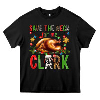 Black save the neck for me clark christmas vacation Heavy Core Tee - Jasminsmagicworld