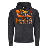 Vintage Black one thankful mama Vintage Hoodie - MaliasSmallBusiness