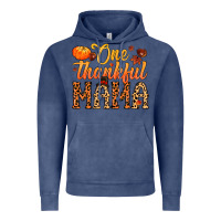 Vintage Denim one thankful mama Vintage Hoodie - MaliasSmallBusiness