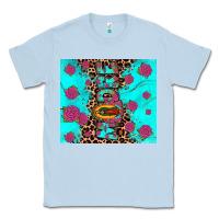 Dusty Blue Madre Classic Tee - JahusDesignShop