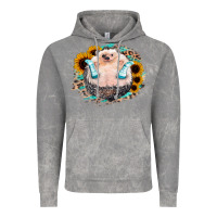 Cloud Rock Sunflower Leopard Hedgehog Vintage Hoodie - Jasminsmagicworld