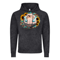 Vintage Arctic Sunflower Leopard Hedgehog Vintage Hoodie - Jasminsmagicworld