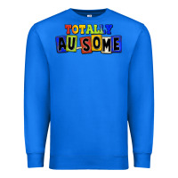 True Royal Totally au-some Premium Sweatshirt - FaDigitalArtStudio