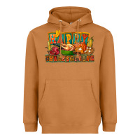 Meerkat Happy Thanksgiving Heavyweight Hoodie - FaDigitalArtStudio