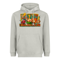 Moon Dust Happy Thanksgiving Heavyweight Hoodie - FaDigitalArtStudio