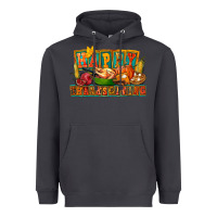 Smoke Happy Thanksgiving Heavyweight Hoodie - FaDigitalArtStudio