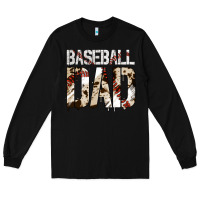 Black Baseball American Dad Long Sleeve Tee - Bettercallsaul