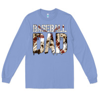 Colony Blue Baseball American Dad Long Sleeve Tee - Bettercallsaul