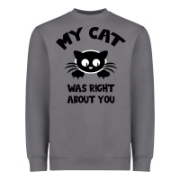Storm My Cat Was Right About You Heavyweight Sweatshirt - Bettercallsaul