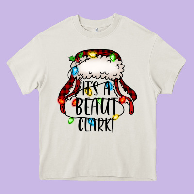 It's A Beaut Clark Christmas Vacation Heavy Core Tee Designed By Jasminsmagicworld