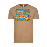 Vintage Coffee LGBTQ+ Straight But I Don't Hate Vintage Tee - BundleAndBundleShop