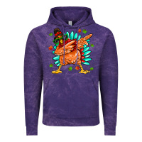 Cloud Purple turkey Vintage Hoodie - MaliasSmallBusiness