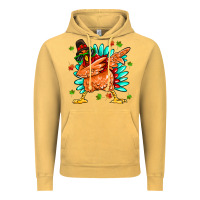 Vintage Mustard turkey Vintage Hoodie - MaliasSmallBusiness
