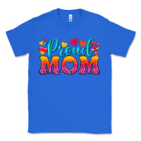 True Royal Proud Mom Lesbian Classic Tee - BundleAndBundleShop