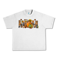 Lunar Rock Western Mom With Pumpkins Urban Heavy Tee - BundleAndBundleShop