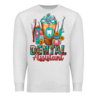 Oatmeal Heather Dental Assistant Dentist Frappe Premium Sweatshirt - FaDigitalArtStudio