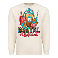 Sandshell Dental Assistant Dentist Frappe Premium Sweatshirt - FaDigitalArtStudio
