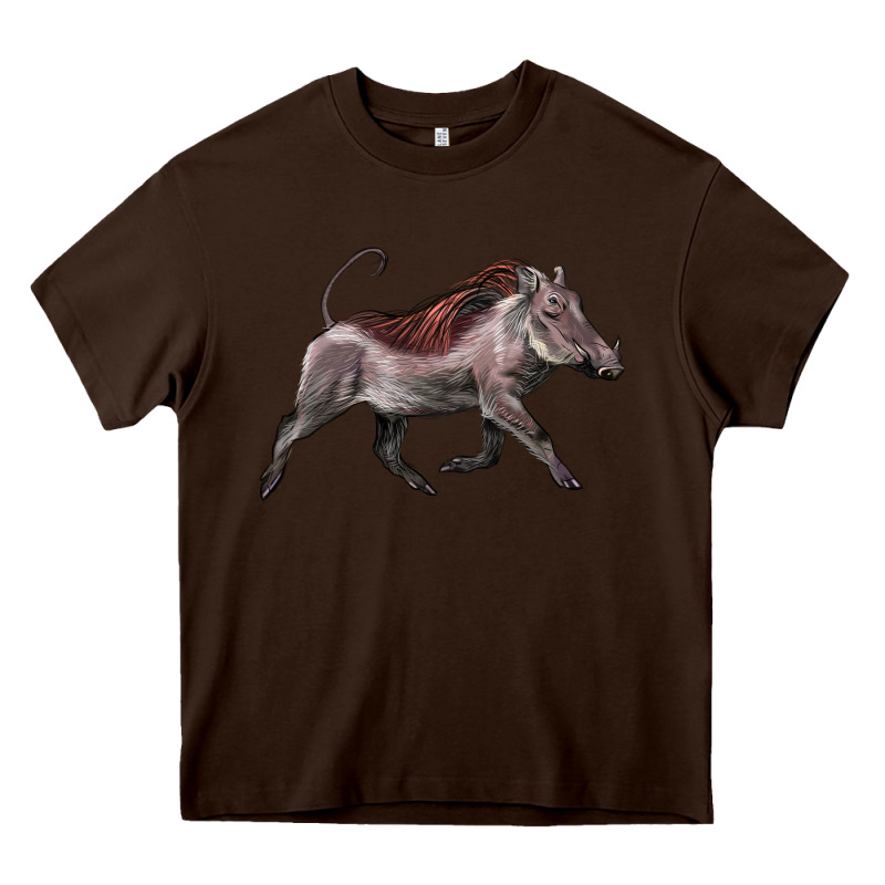 Warthog Illustrations Heavy Core Tee by LillyAllenDesigns | Teevron