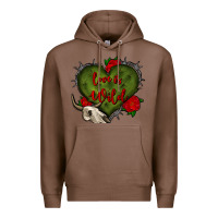 Chestnut love is wild with bullskull olivia Premium Hoodie - OliviaCreatesArt